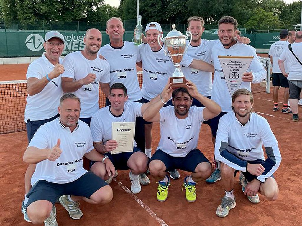 <h3>TC Pfarrkirchen</h3><p>Tennis (Herren 30)</p><p><strong>Deutscher Meister 2022</strong></p>
